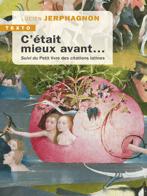 cover image of C'était mieux avant